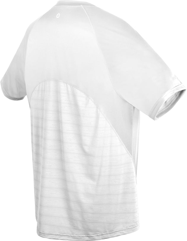 M2301-WHT DUC Men's Racer Performance Tennis Crew (White)
