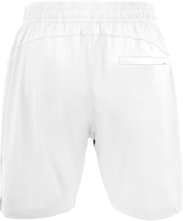 M2331-WHT DUC Men's Cabo Ultimate Tennis Shorts (White)