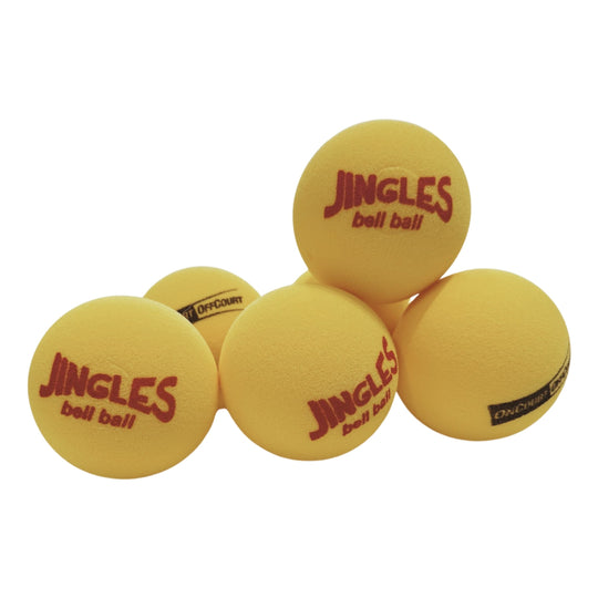 OnCourt OffCourt Jingle Bell Red Foam Training Tennis Balls