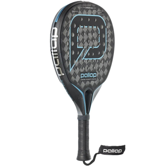 PR3S24SC Pallap Control Velocity Star 01 Padel Racket (Silver/Carbon)