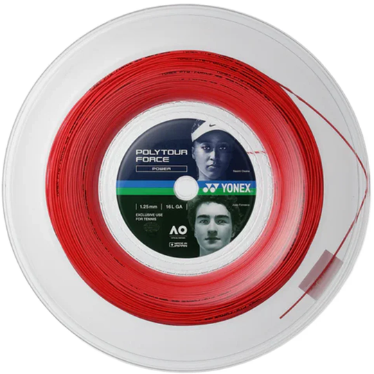 PTGFO125-2BRR_Yonex_PolyTour_Force_125_Tennis_String_Reel_BrightRed