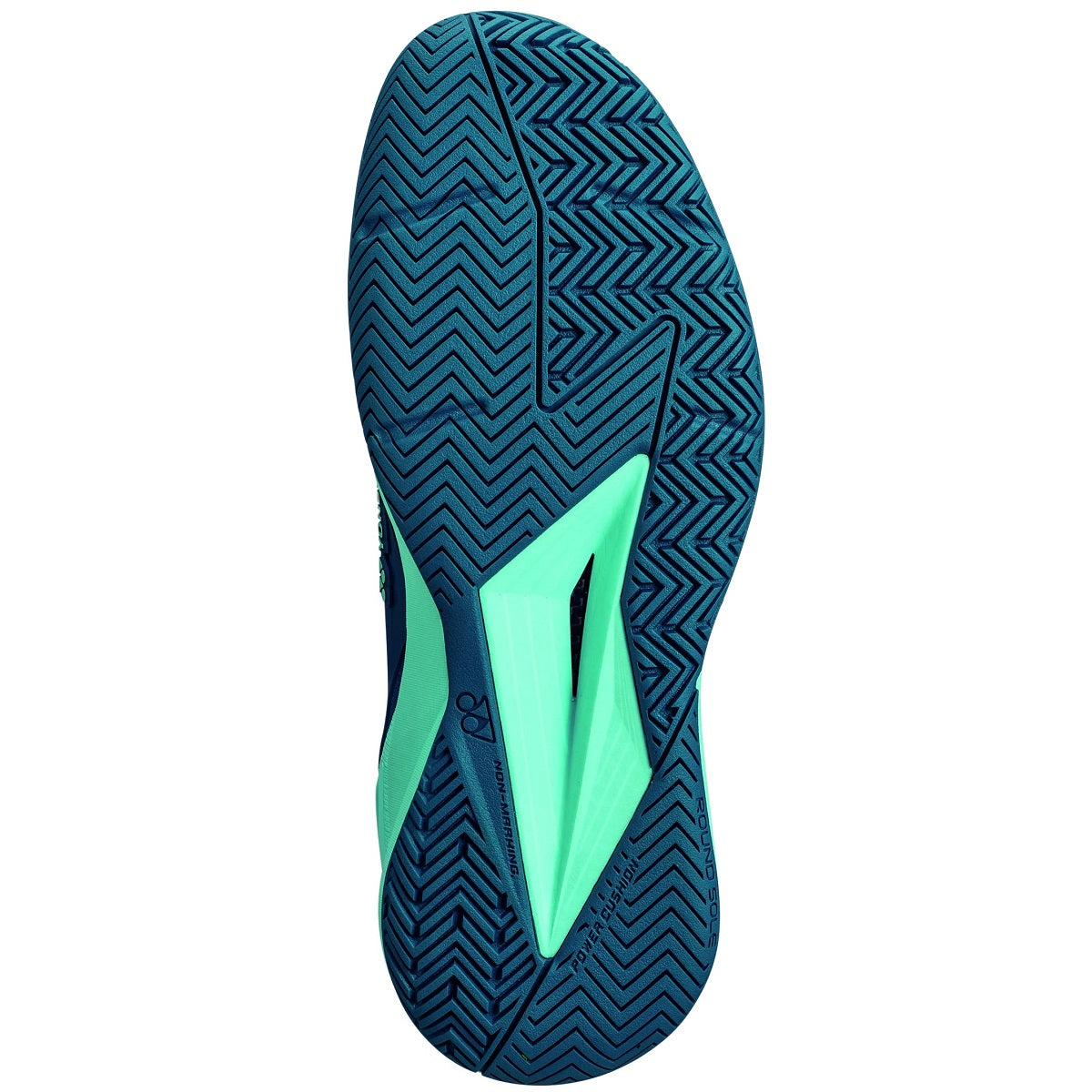 STE5BG Yonex Men's Power Cushion Eclipsion 5 Tennis Shoes (Blue Green)