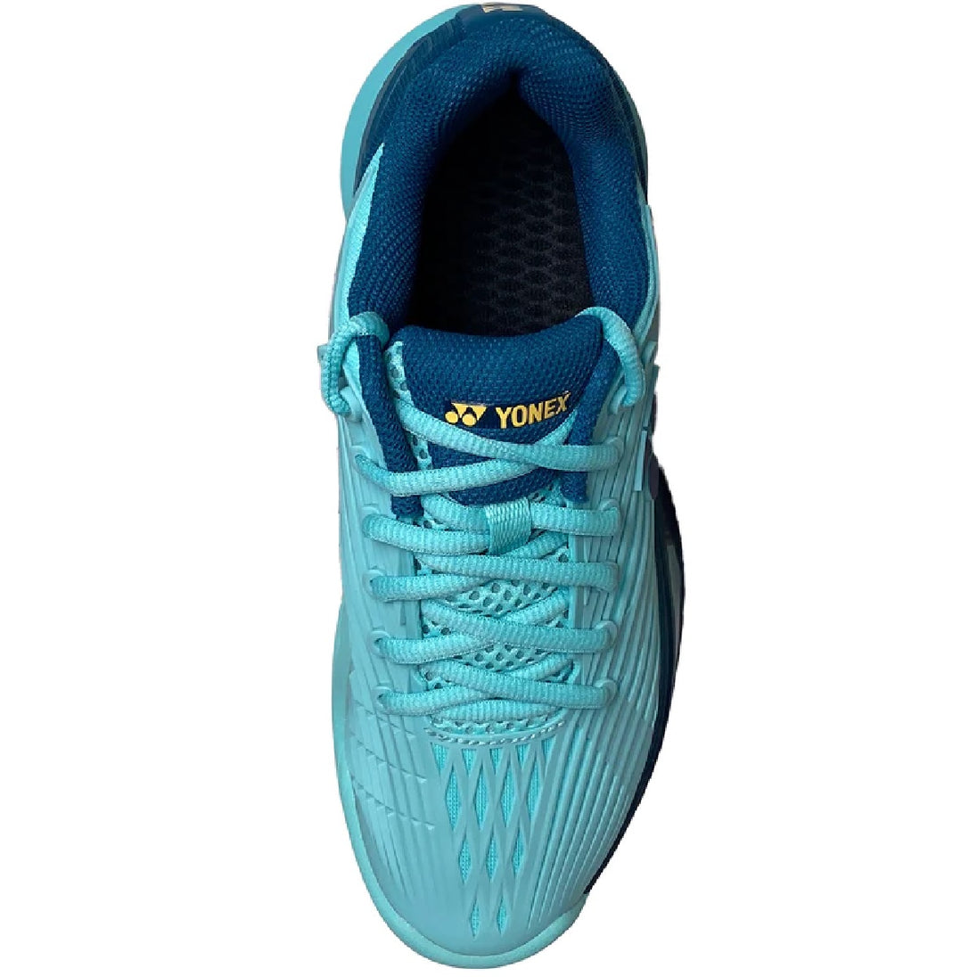 STE5LCY Yonex Women's Power Cushion Eclipsion 5 Tennis Shoes (Cyan)
