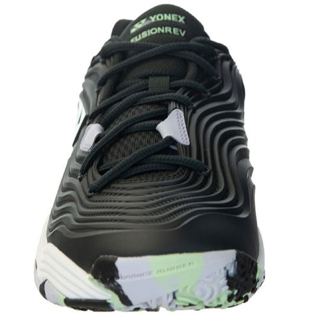 STFR5CBK Yonex Men's Fusion Rev 5 Clay Tennis Shoes (Black)