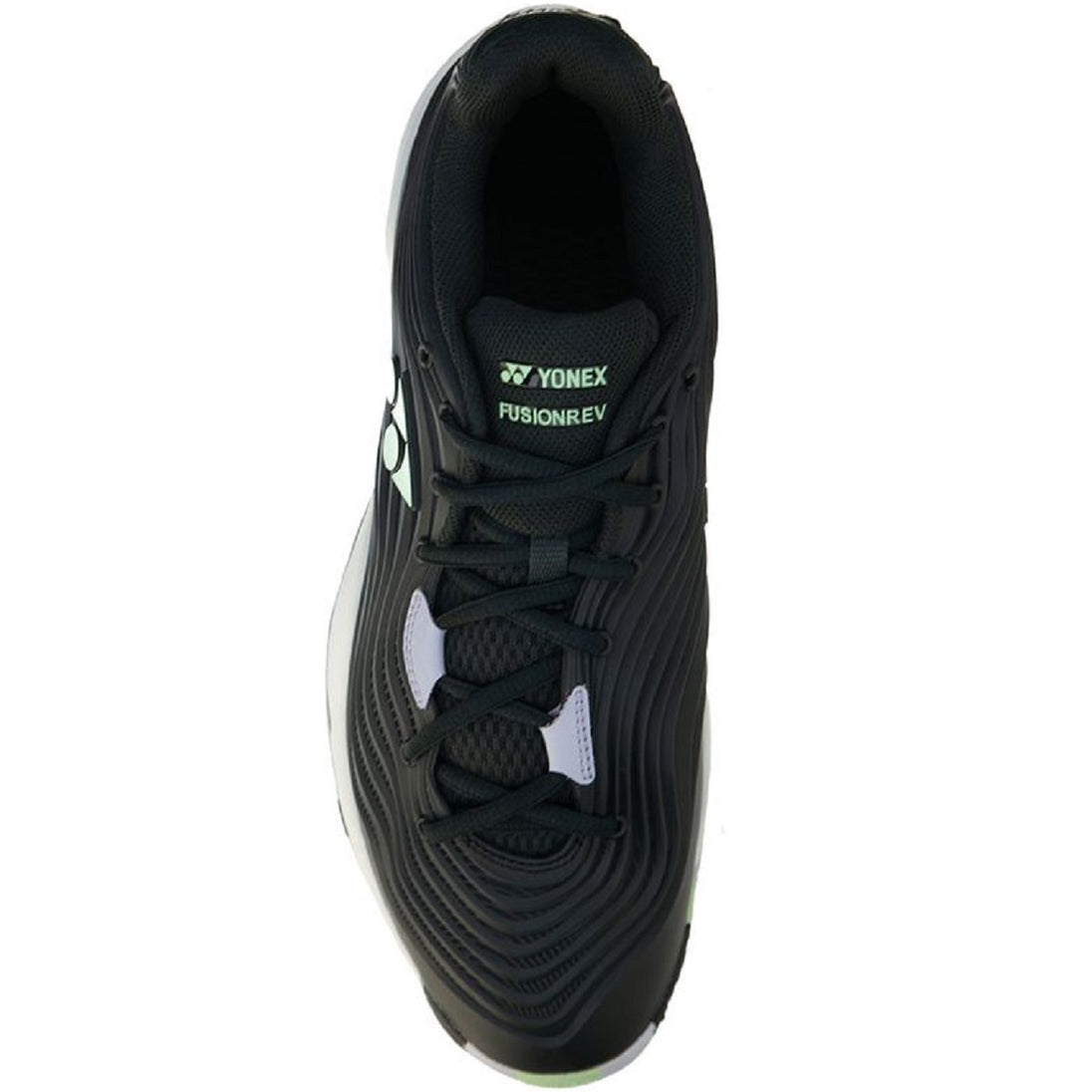 STFR5CBK Yonex Men's Fusion Rev 5 Clay Tennis Shoes (Black)