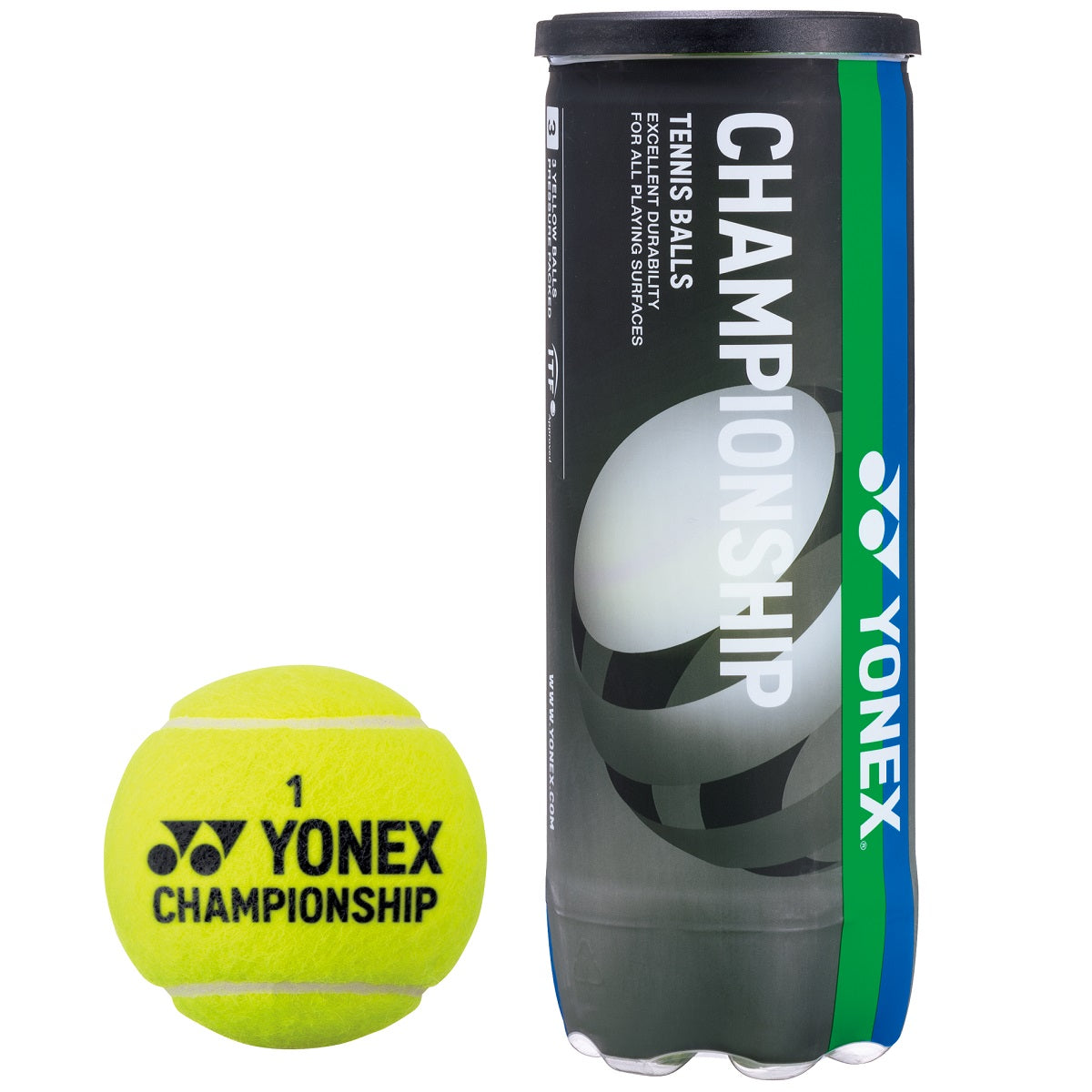 TBCS3  Championship Tennis Balls Can (3 Balls)