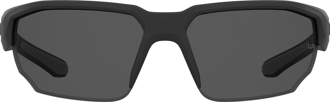 UA0012S 003-M9 Under Armour Blitzing Sport Sunglasses (Matte Black/Grey)