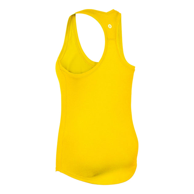 W2206-GD DUC Hailey Women's Racer-Back Tennis Tank Top (Gold)
