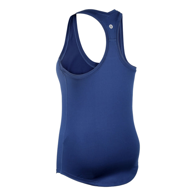 W2206-NV DUC Hailey Women's Racer-Back Tennis Tank Top (Navy)