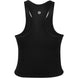 W2210-BK DUC Bonita Women's Crop Cut Tennis Tank Top (Black)