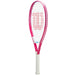 WR187610U Wilson Ultra Power 25 Inch Junior Tennis Racquet (Pink)