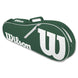 FedererJr-Closeout-WR8005203001 Wilson Roger Federer Junior Tennis Racquet Bundled w a Green/White Advantage II Tennis Bag a