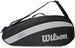 Blade101L-FedTeam-Balls Wilson Blade 101L v8 Tennis Racquet Bundled w a Federer Team 3 Racquet Bag & Balls