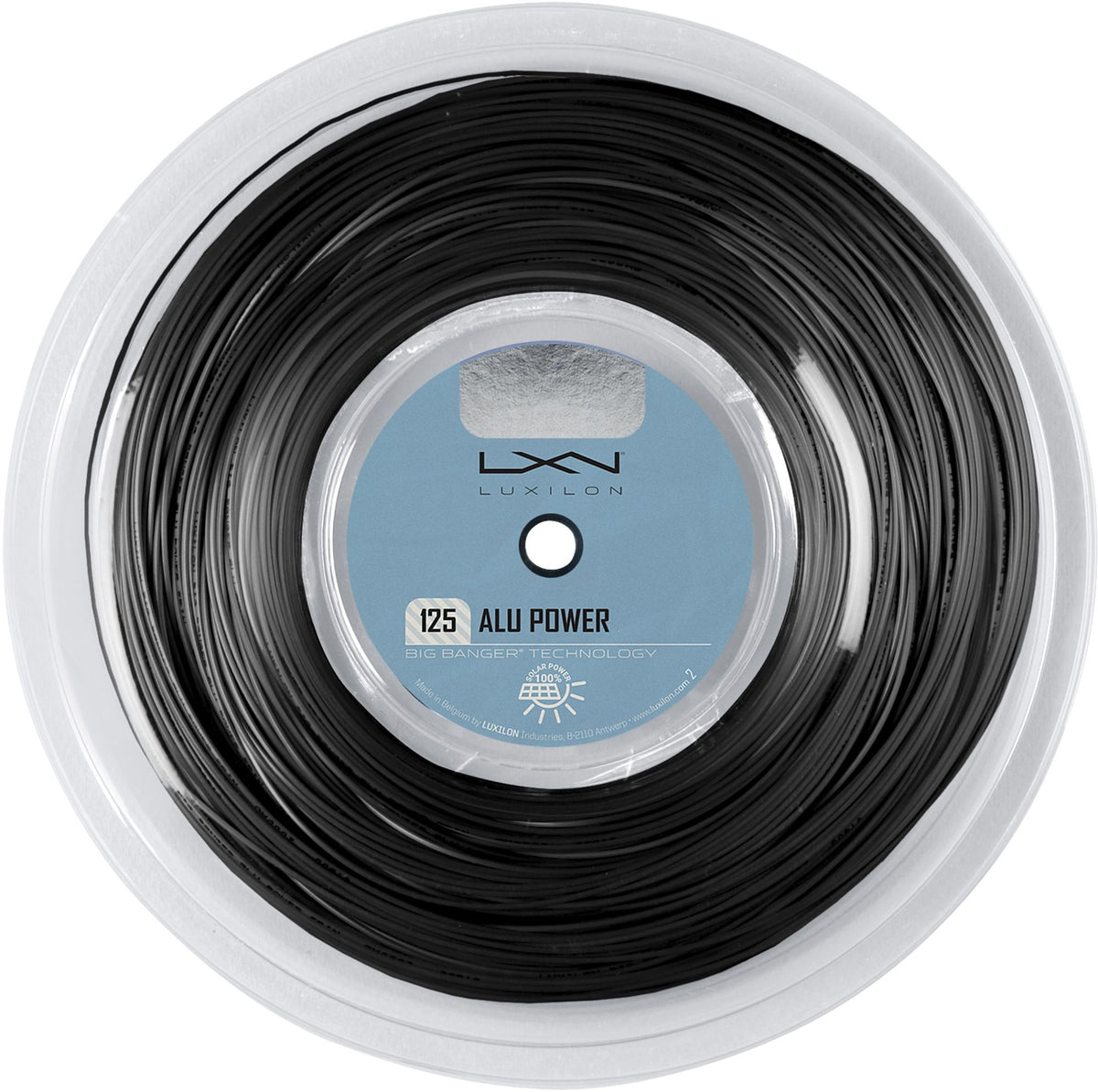 Luxilon ALU Power 125 Tennis String (Reel) - Black