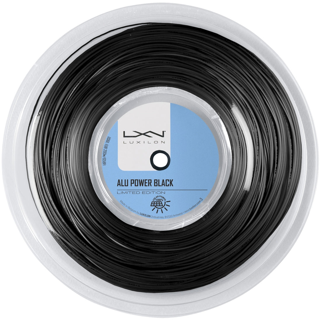 Luxilon ALU Power 125 Tennis String (Reel)-  Black