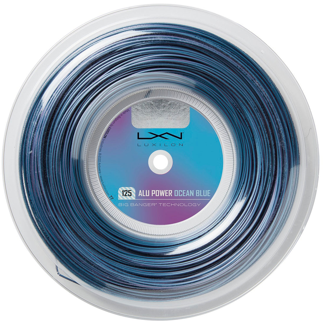 Luxilon ALU Power 125 Tennis String (Reel) - Ice Blue