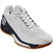WRS332610U Wilson Women's Rush Pro 4.0 Tennis Shoes (White/Navy/Gum)
