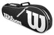 FedererJr-Closeout-WRZ601003-Balls Wilson Roger Federer 21 Inch Yellow Junior Tennis Racquet Bundled with 1 Navy White Advantage II Tennis Bag and Balls c