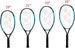 YonexJr-OrangeBalls Yonex Junior Sky Blue Tennis Racquet Prestrung bundled w 3 Orange Tennis Balls a