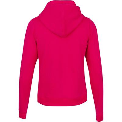 Babolat Kids' Exercise Hooded Tennis Training Sweatshirt (Red Rose)