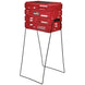 bp-80-r Tourna Ballport 80-Ball Tennis Ball Hopper (Red or Blue)