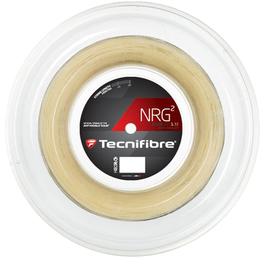 Tecnifibre NRG2 16g Tennis String (Reel) - Natural