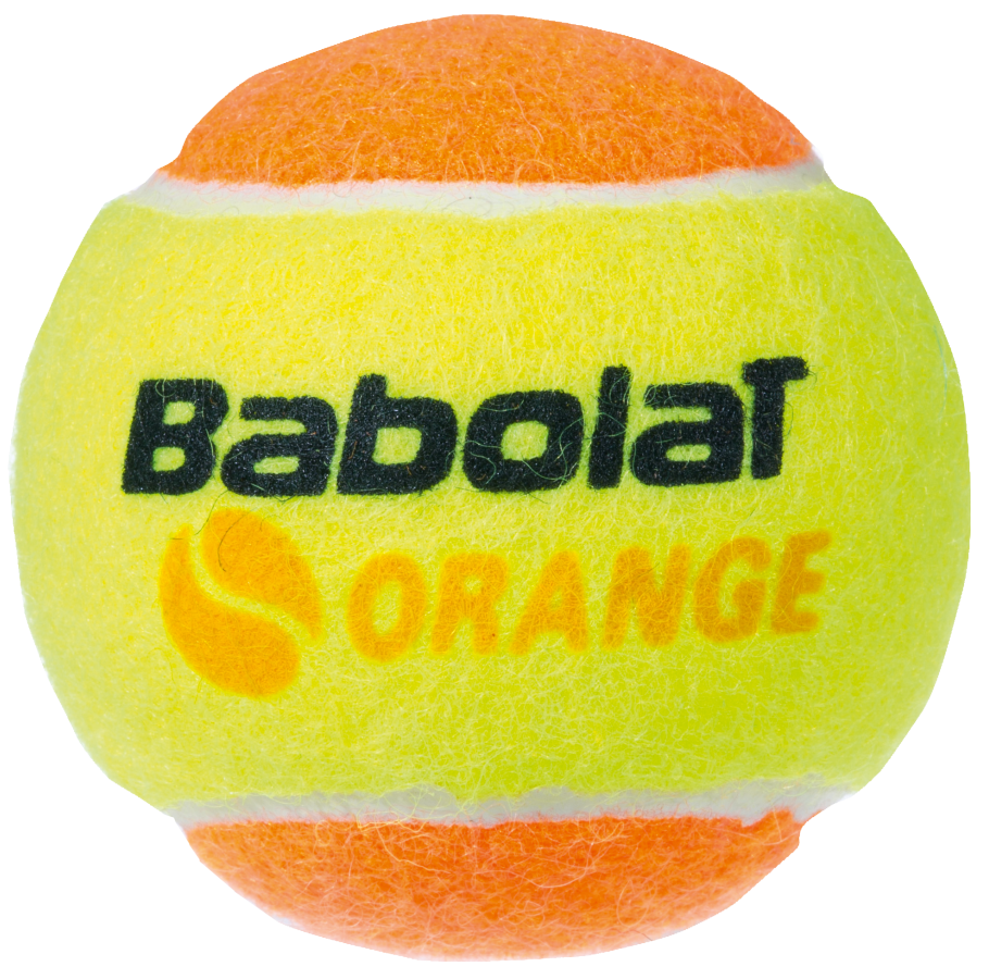 501035 Babolat Kids Orange Play and Stay Tennis Ball (3 Balls)