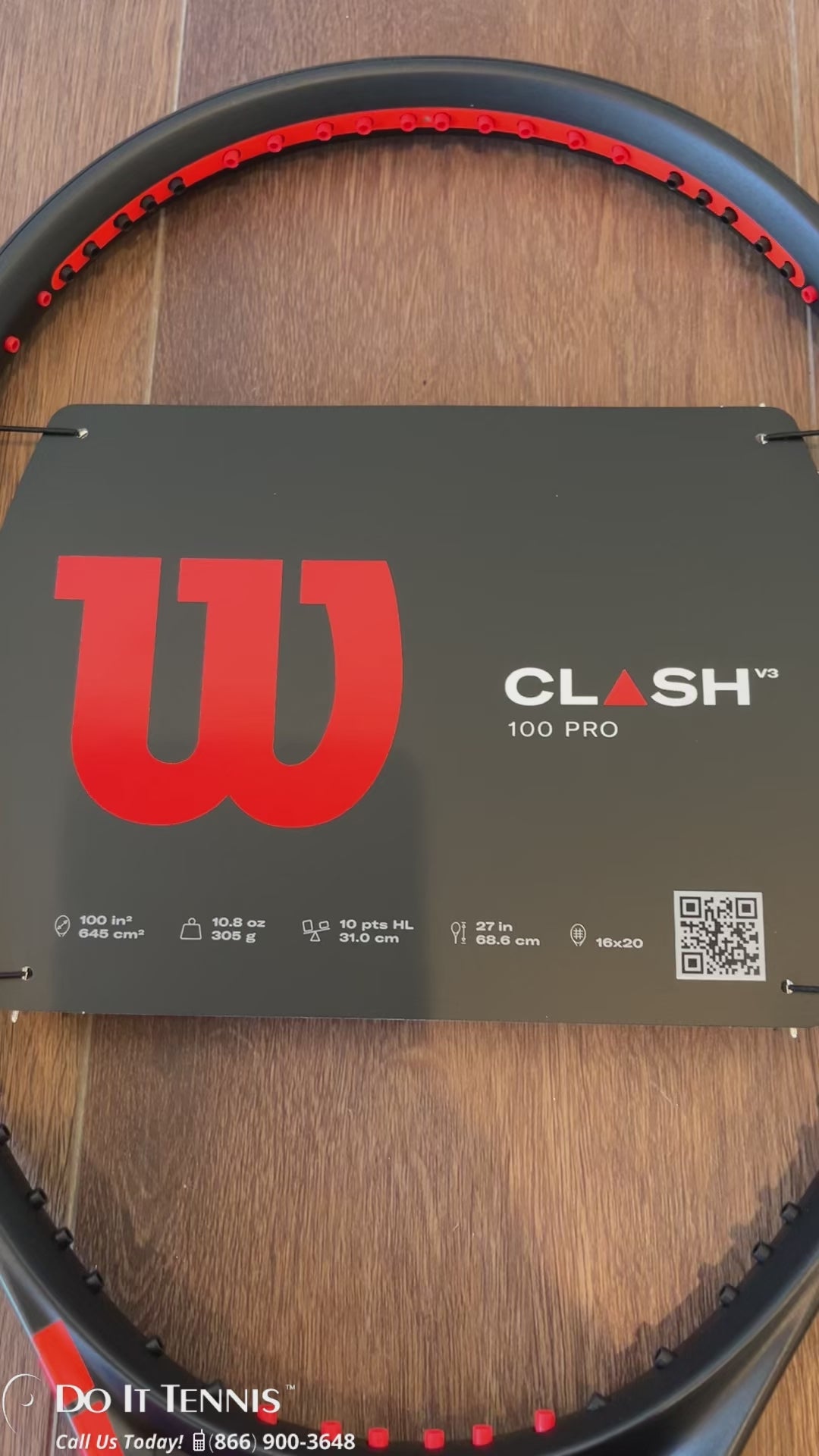Wilson Clash 100 Pro v3 Tennis Racquet