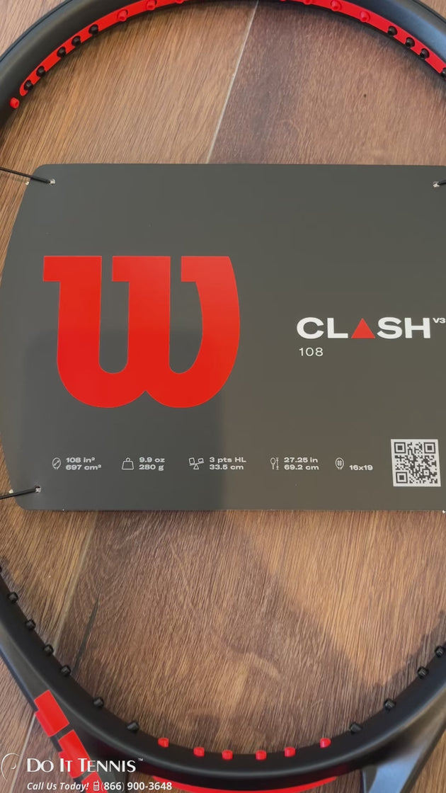 Wilson Clash 108 v3 Tennis Racquet