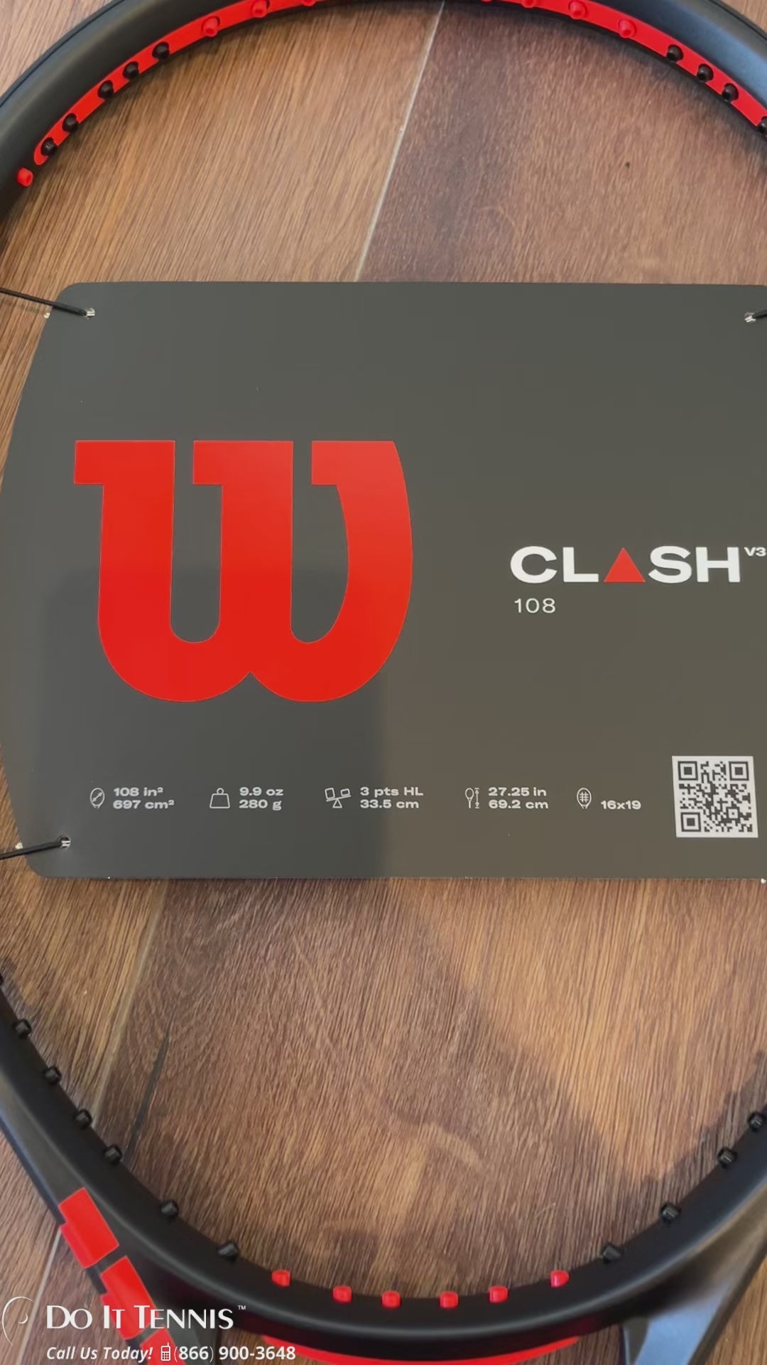 Wilson Clash 108 v3 Tennis Racquet