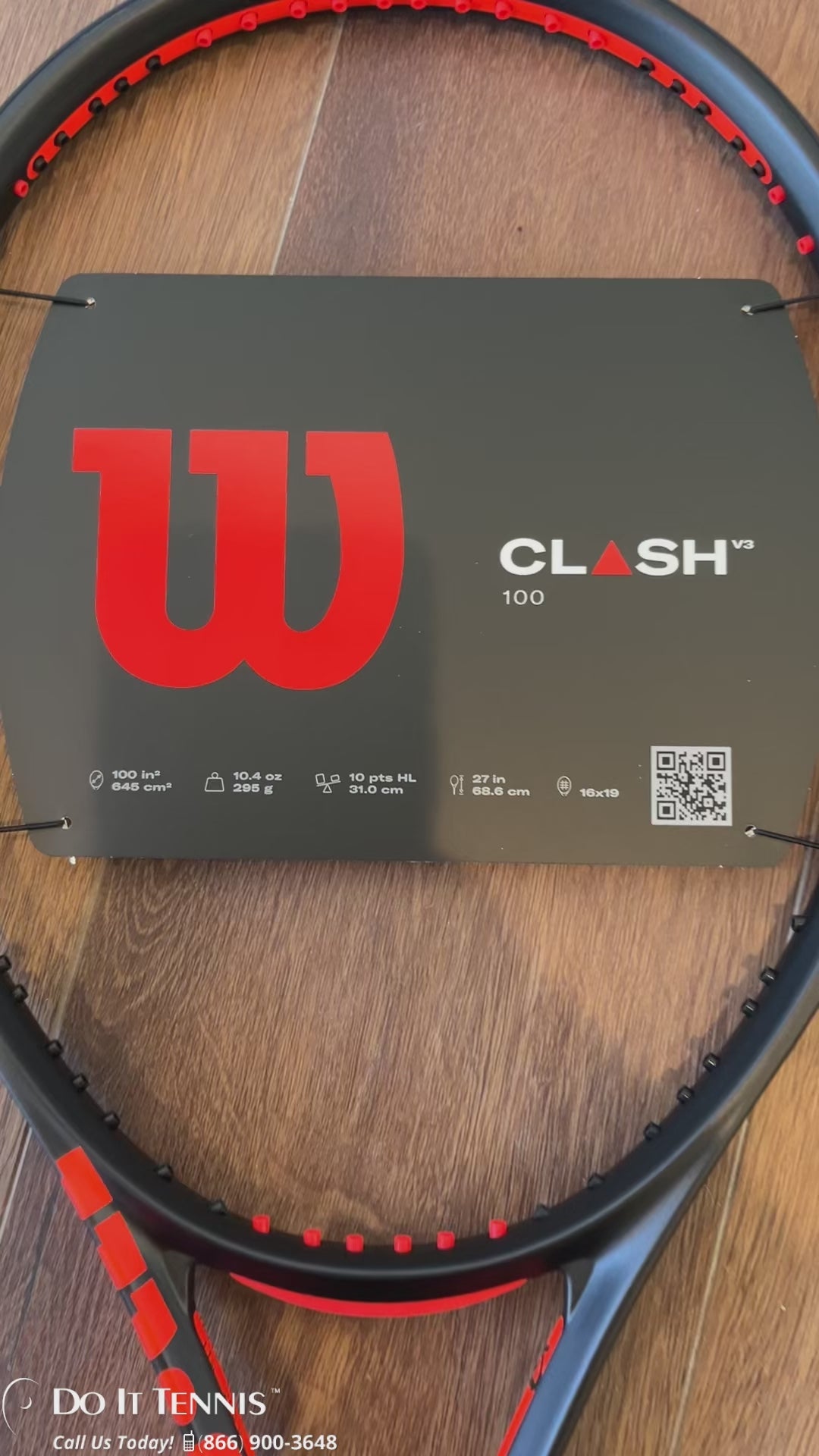 Wilson Clash 100 v3 Tennis Racquet
