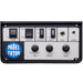 Control panel with various buttons and knobs labeled, featuring the 'PADEL TUTOR' brand.