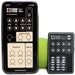 Phone case with remote control design and tennis ball on a white background