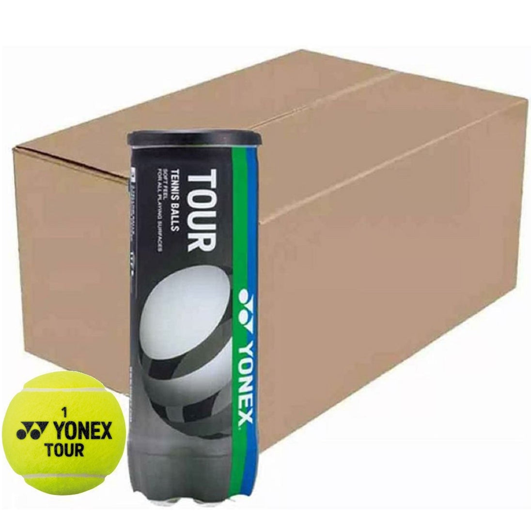 TBTR3N-CASE Yonex Tour Tennis Balls Case
